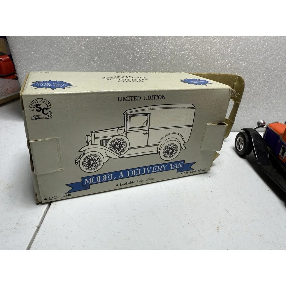 Liberty Classics Tedd Cycle V-Twin Mfg. Ford Model‎ A delivery truck coin bank